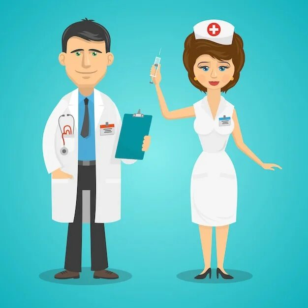 Медицинские работники картинки для презентаций Page 11 Couple doctor Vectors & Illustrations for Free Download Freepik