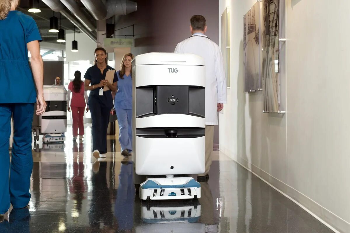 Медицинские роботы фото Your Job Taught to Machines Puts Half U.S. Work at Risk Mobile robot, Smart robo