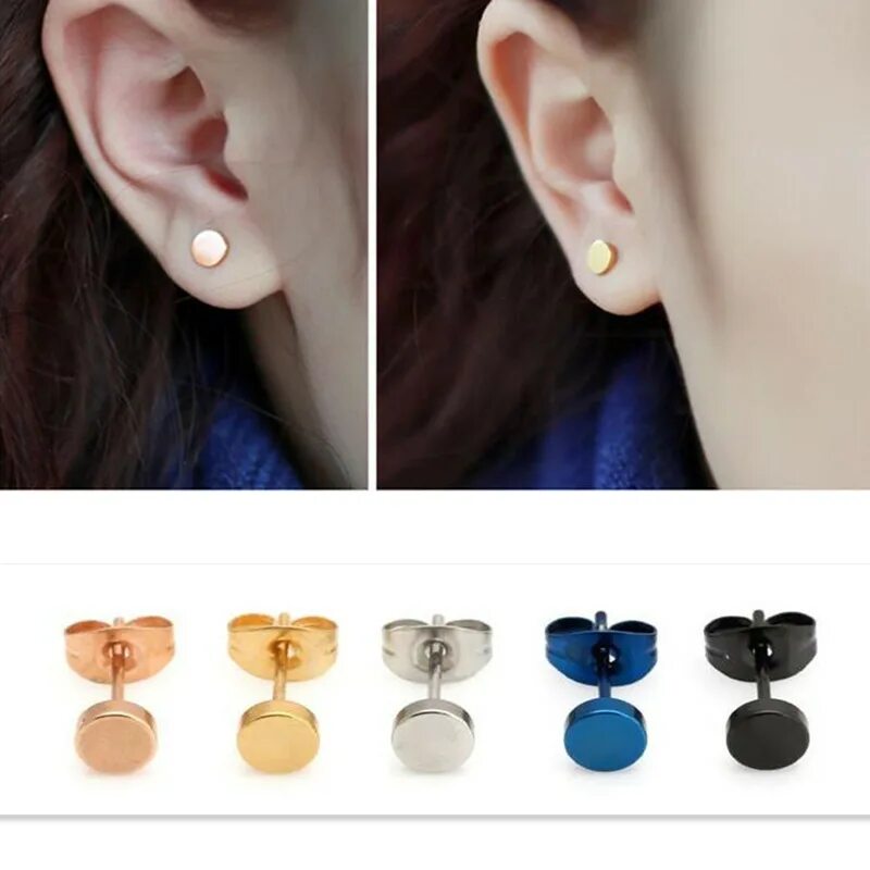 Медицинский гвоздик фото Newest Male Jewelry female Jewelry wholesale Stainless Steel Men Earrings boy bo
