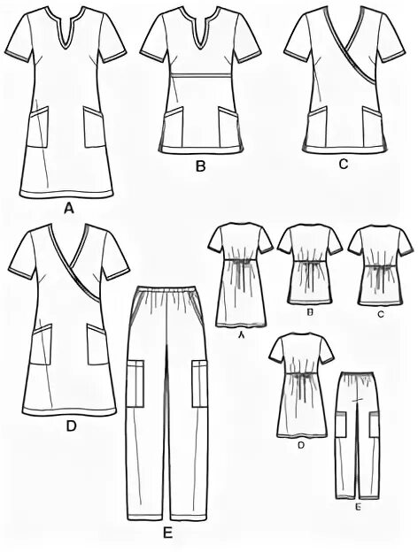 Медицинский костюм выкройка скачать 11 ideas de Uniformes ennnfermeria uniformes, uniformes médicos, uniformes de en
