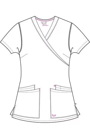 Медицинский костюм выкройка скачать Revamp your work wear with this show-stopping Smitten Women's Glam Mock Wrap Sol