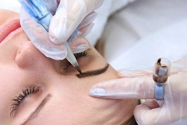 Медицинский перманентный макияж Microblading eyebrows Permanent eyebrows, Semi permanent eyebrows, Permanent eye