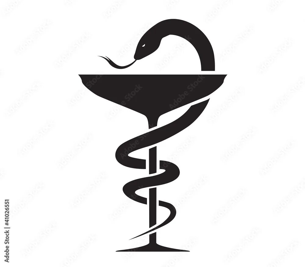 Медицинский знак фото Pharmacy Icon with Caduceus Symbol Векторный объект Stock Adobe Stock