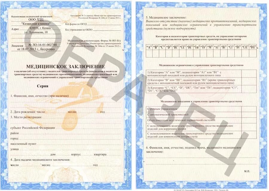 Медицинское заключение фото Меняем водительское удостоверение в МФЦ: инструкция по замене прав