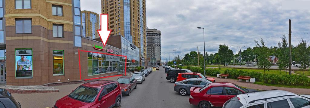 Медклевер выборгское ш 27 корп 3 фото МИР КАФЕ - Помещение с витринными окнами под общепит