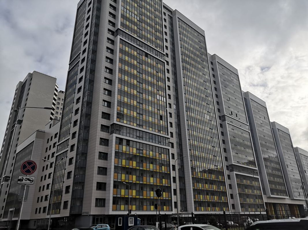 Медкорн среднерогатская ул 14 корп 1 фото Купить студию, 25.7 м² по адресу Санкт-Петербург, Среднерогатская улица, 13к1, 1