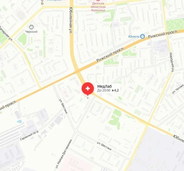 Медлаб юбилейная ул 38 псков фото Медицинский центр Медлаб в Пскове на Юбилейной улице - отзывы, фото, цены, телеф