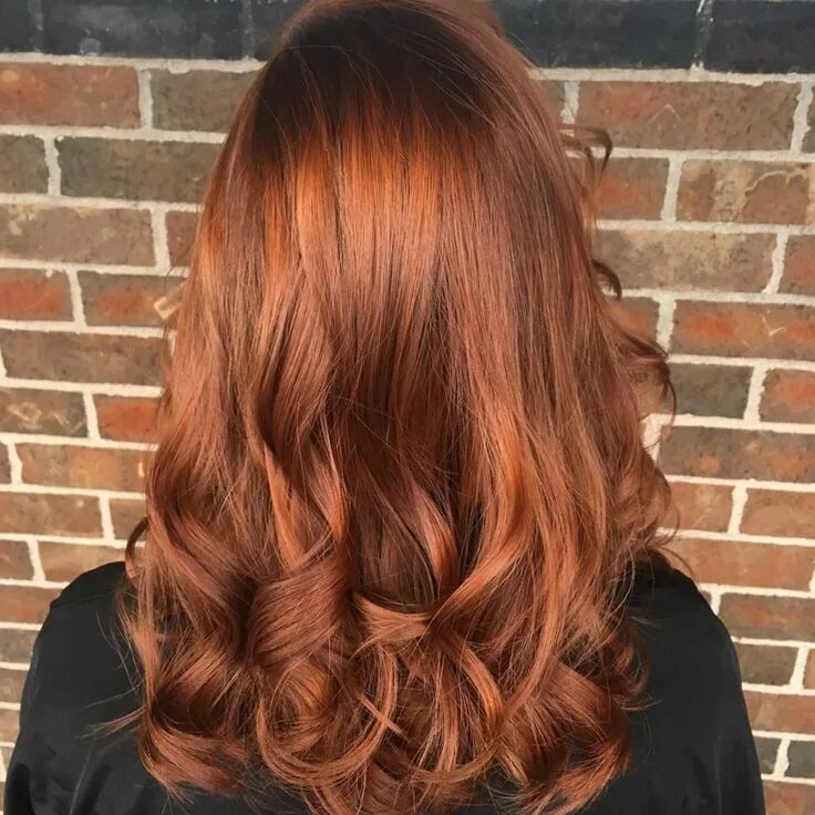 Медно коричневые волосы фото Pumpkin spice hair acajou Pumpkin spice hair, Hair color, Hair color pastel