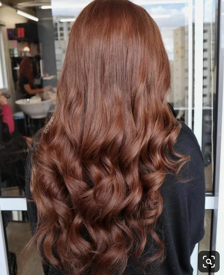 Медно коричневые волосы фото Pin em Hair Cabelo ruivo comprido, Cabelo comprido, Cabelo