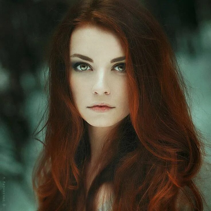 Медные волосы и зеленые глаза фото Photography by Maksim Mashnenko Portrait photography, Portrait, Red photography
