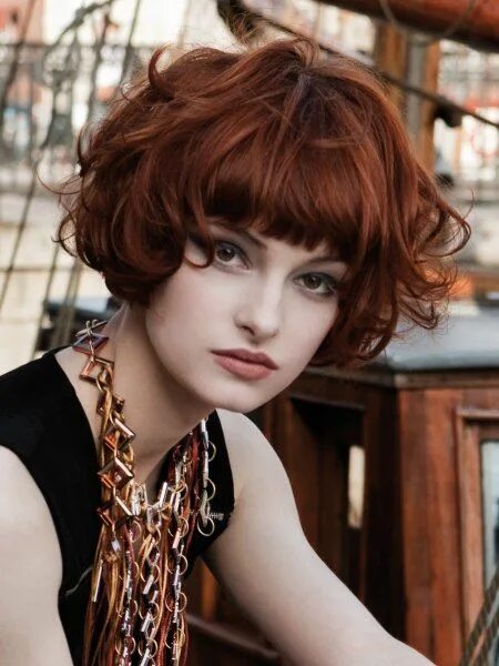 Медный цвет волос фото на короткие волосы Simple fashion haircuts and sophisticated hairstyles for women Sophisticated hai
