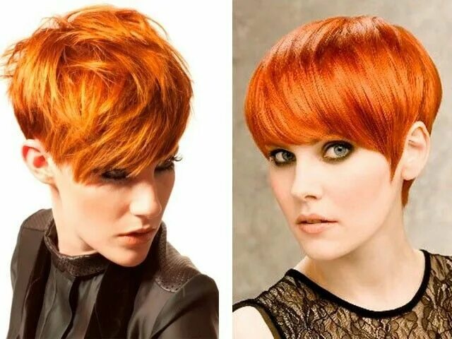Медный цвет волос фото на короткие волосы Pin by Olga Evdokimov on haircut Short red hair, Red hair, Hair cuts
