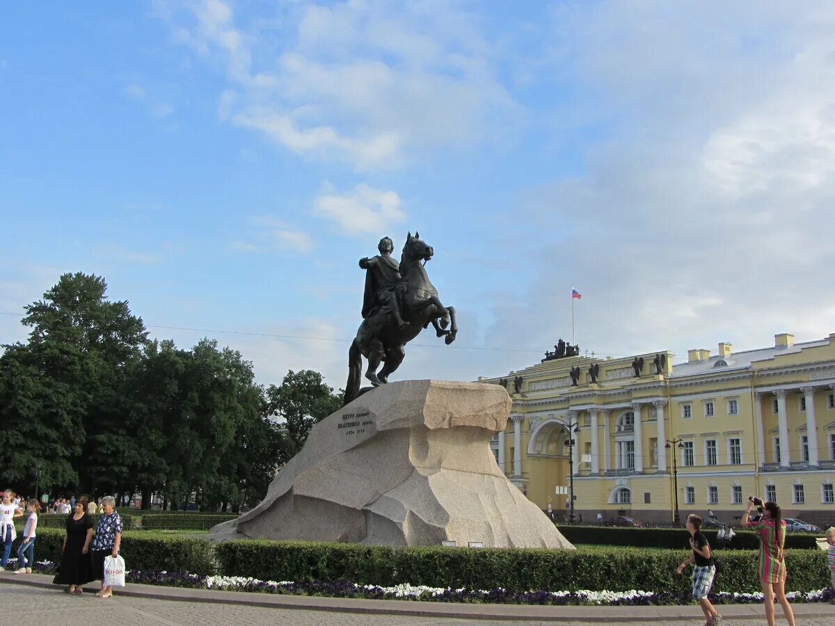 Медный всадник санкт петербург сенатская площадь фото Экскурсия по великолепному Санкт-Петербургу. День 6. А я иду, шагаю по Дзен