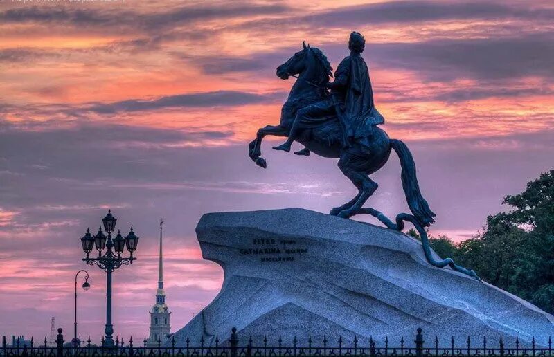 Медный всадник в санкт петербурге фото Памятник Петру I "Медный всадник" * St. Petersburg International Health Forum