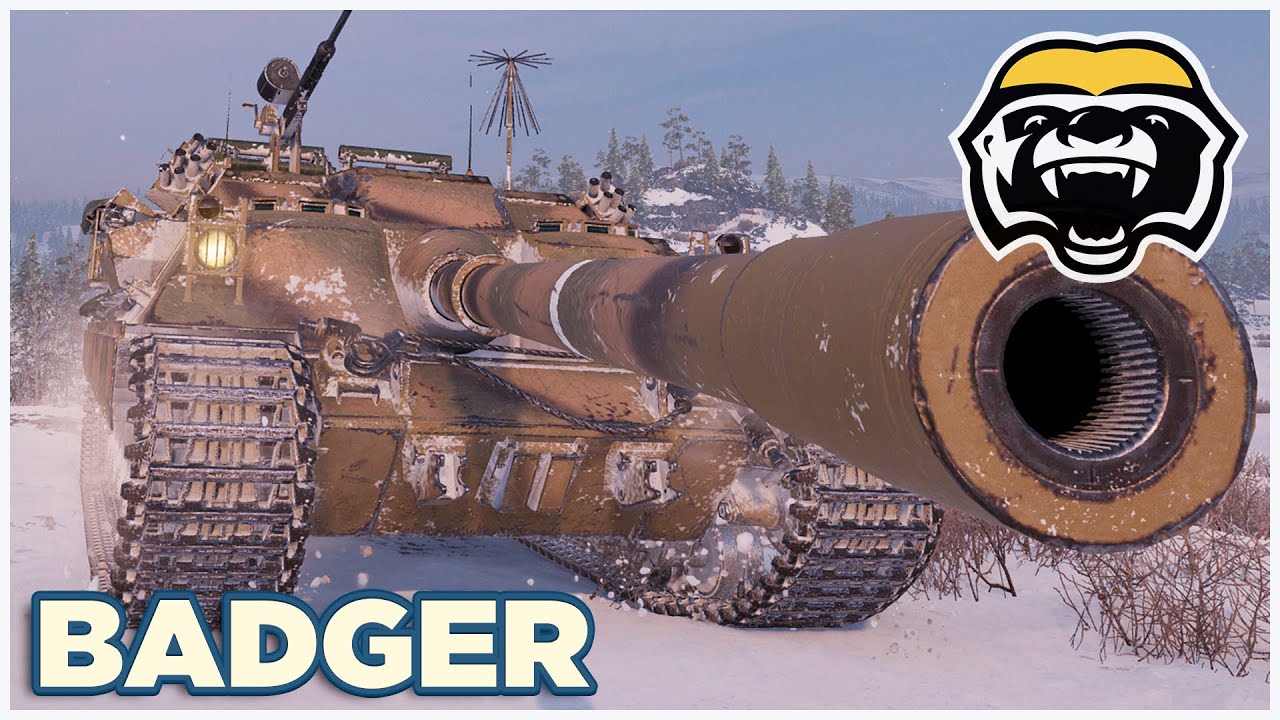 Медоед танки фото BADGER IS ALSO A BEAST * World of Tanks FV217 Badger Gameplay - YouTube