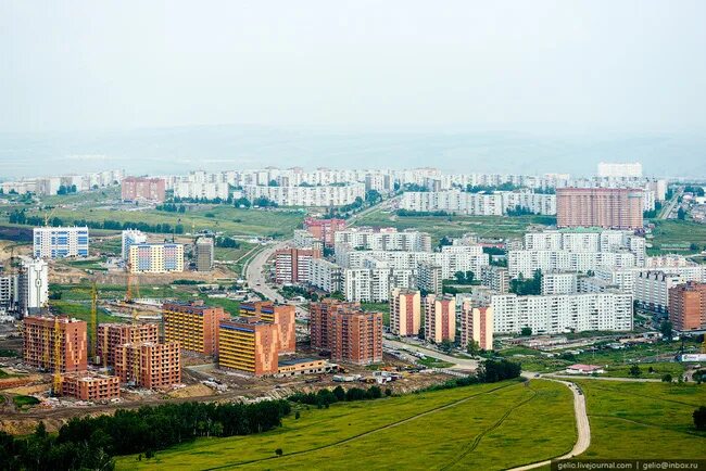 Медоснова 6 микрорайон солнечный фото Красноярск с вертолёта (фоторепортаж)" в блоге "Города и сёла России" - Сделано 