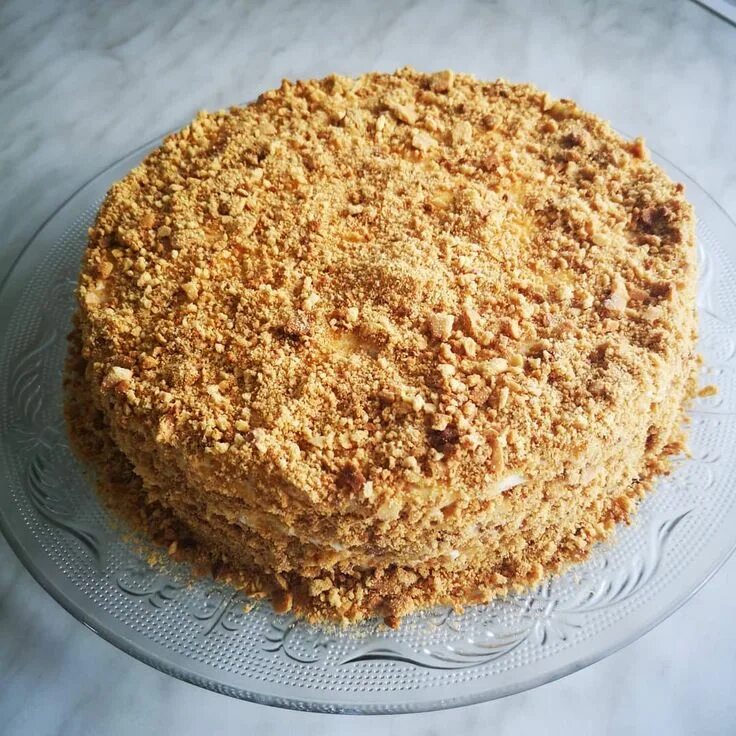 Медовик домашний рецепт с фото Mein erster russischer Honig Kuchen... Медовик #медовик #omasrezept #lecker #rus