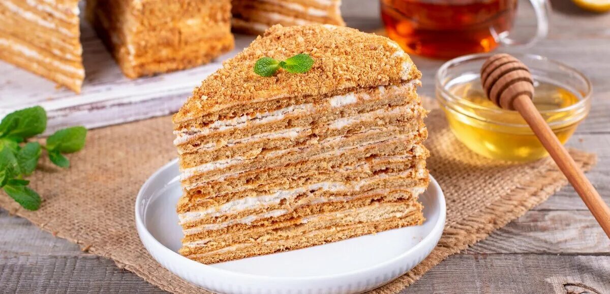 Медовик самый вкусный рецепт фото Рецепты самых вкусных домашних тортов Elvira Bakulina Дзен