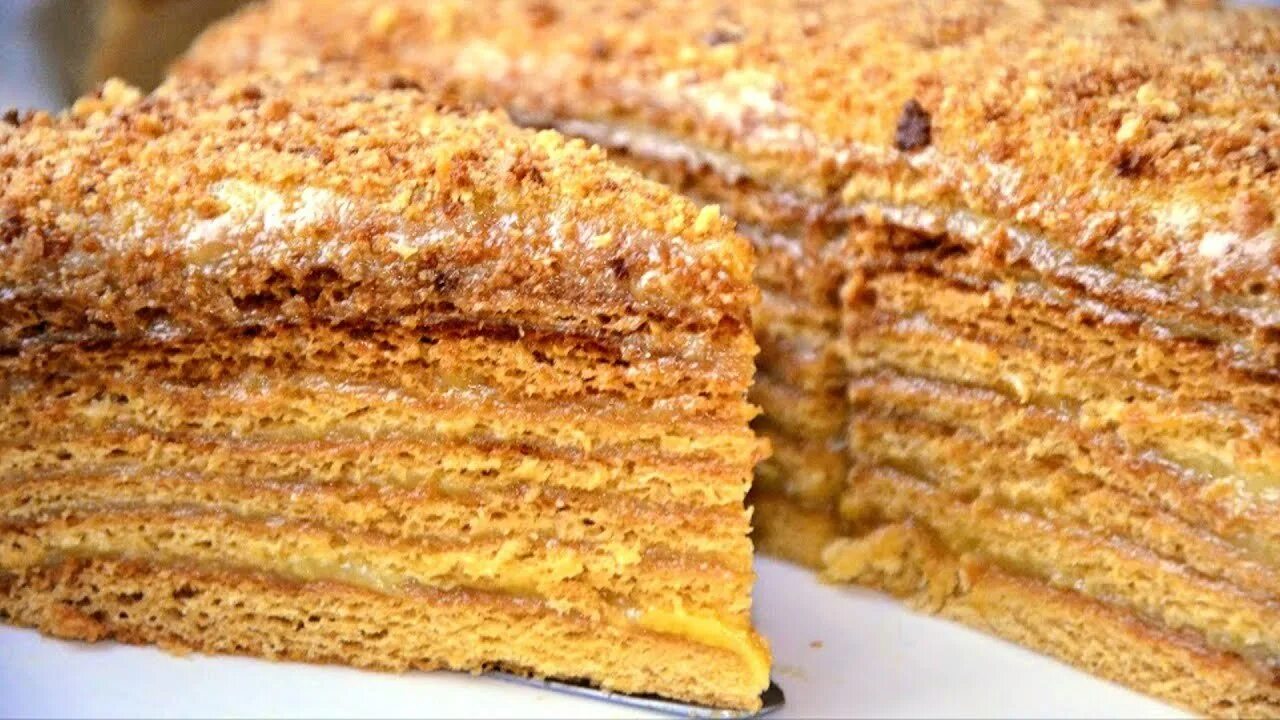 Медовик в духовке рецепт с фото Г медовик