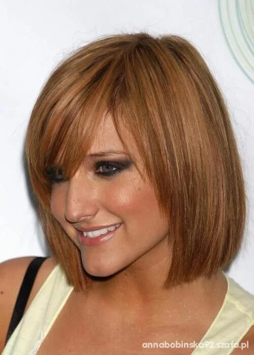 Медовое каре фото Fryzury damskie w Szafa.pl Cabello