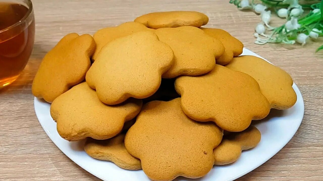Медовые печенья рецепты фото Постное Медовое Печенье! Готовится Так Просто! Очень Быстрое и Невероятно Вкусно