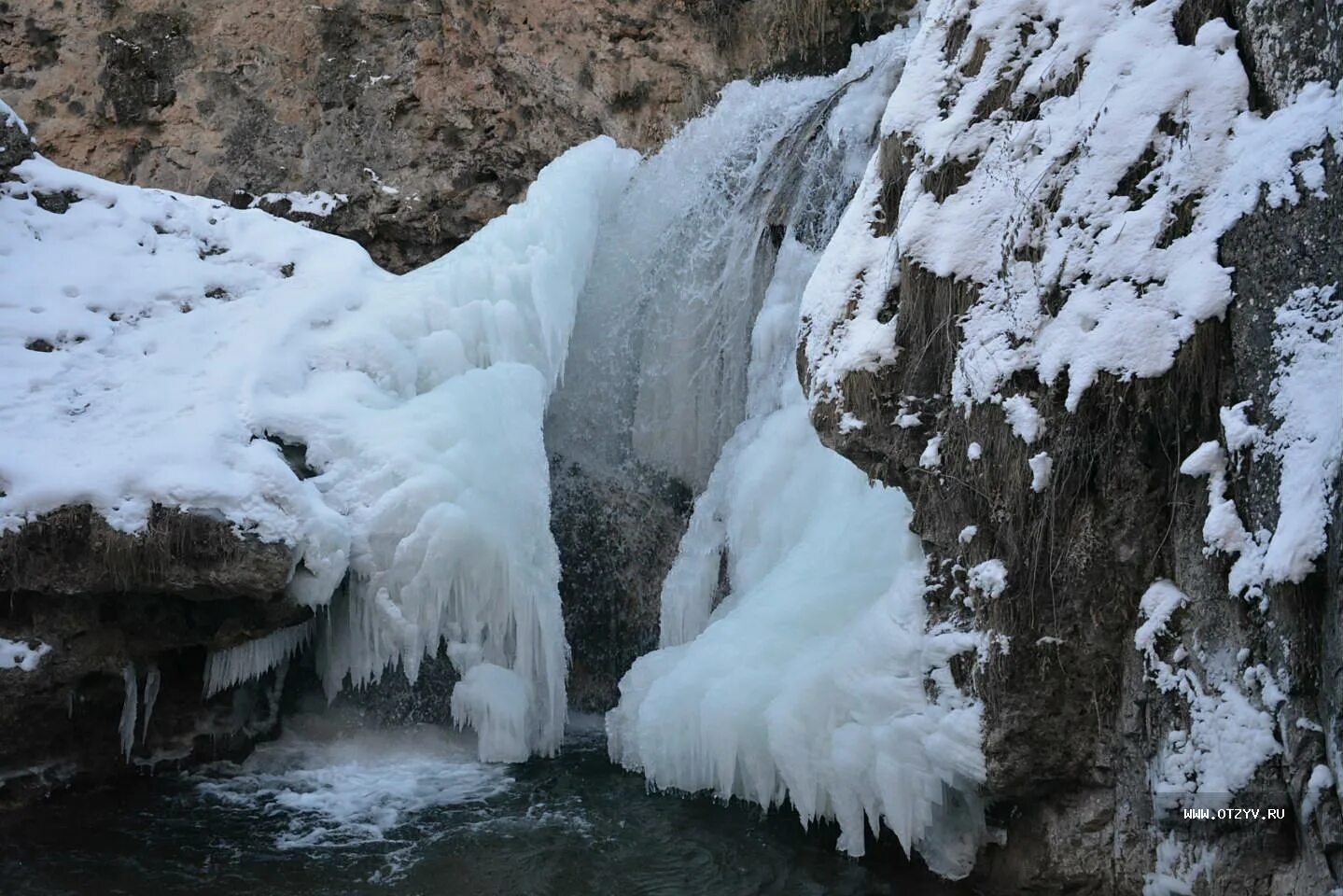 Медовые водопады зимой фото Милый, милый Кисловодск. - рассказ от 26.01.17