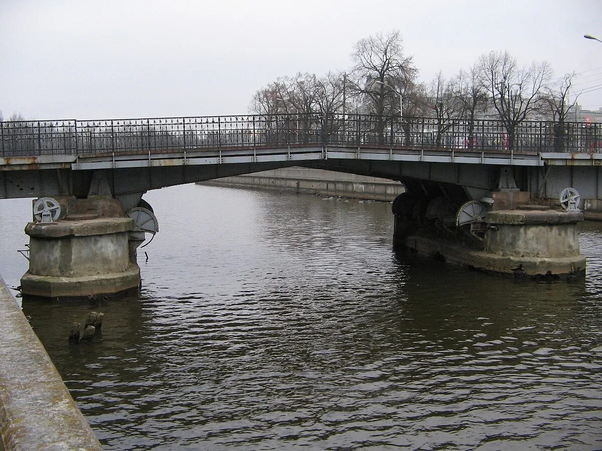 Медовый мост калининград фото Файл:Kaliningrad most 7 sboku.jpg - Вікіпедія