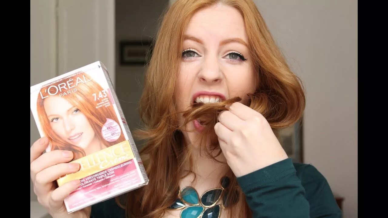 Медовый цвет волос краска фото Mijn (Huidige) Haarverzorging PinkyPolish.nl - YouTube