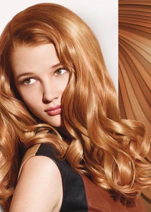 Медовый цвет волос краска фото Haarfarben in Rotblond Haarfarben, Frisuren, Rotblond