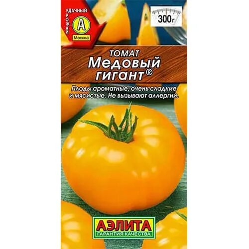 Медовый томат описание фото отзывы Томат Медовый гигант Аэлита (98687): купить семена почтой в России интернет-мага