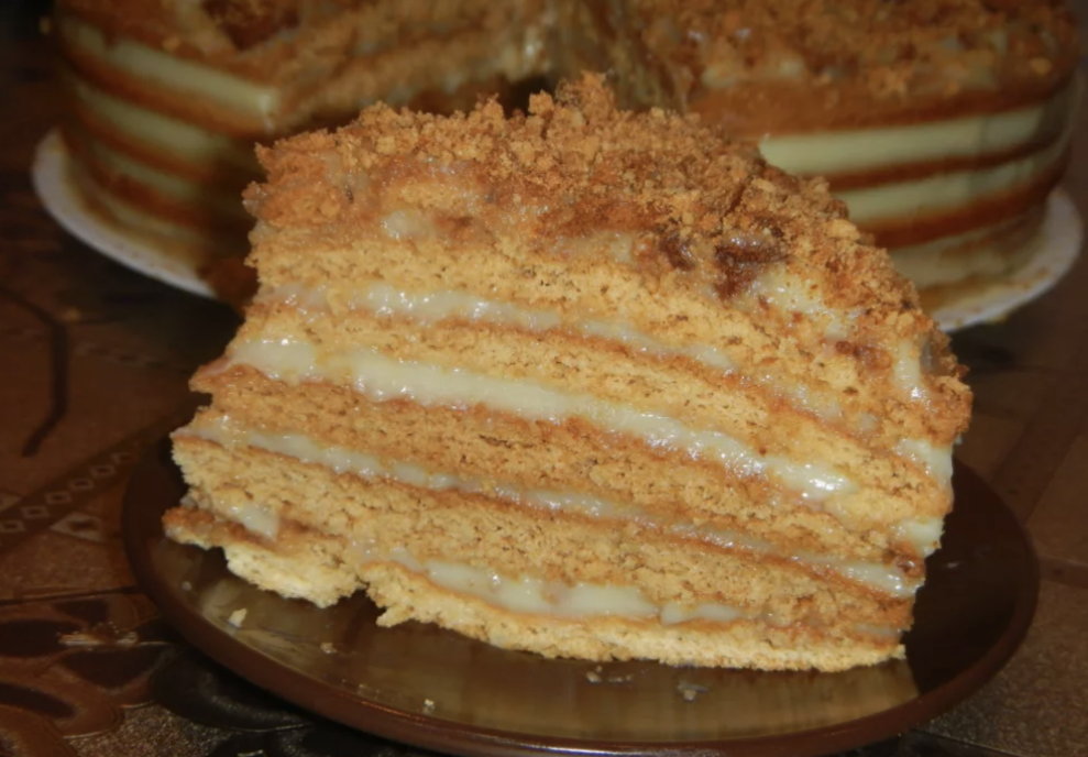 Медовый торт пошагово с фото классический ОЧЕНЬ ВКУСНЫЙ ДОМАШНИЙ ТОРТ + РЕЦЕПТ КРЕМА ГЕОРГИЙ КАВКАЗ Дзен