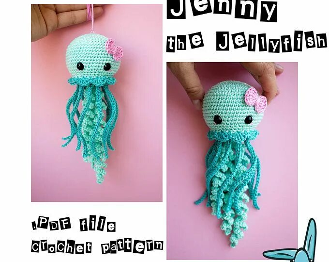 Медуза крючком схема Pin on ami sea