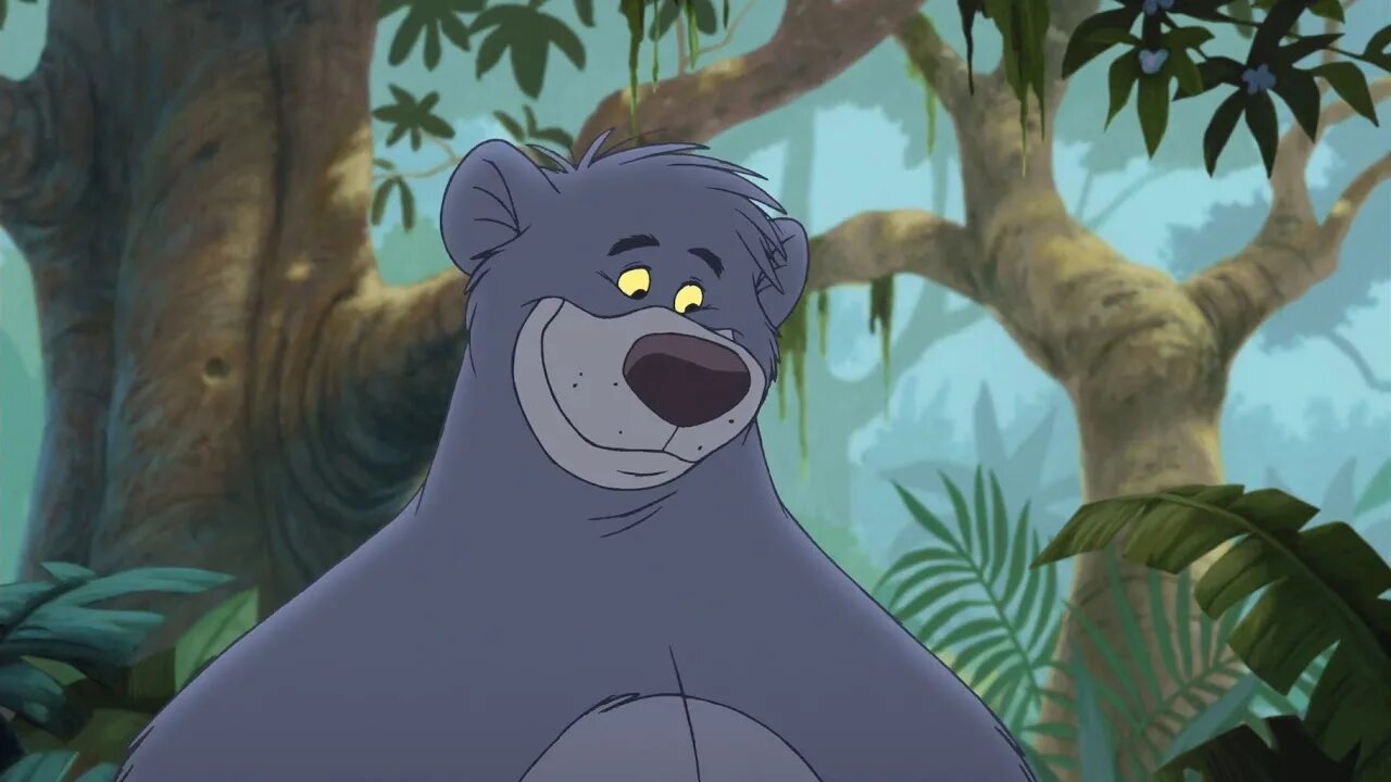 Медведь балу мультик фото The Jungle Book 2 - Bare Necessities (Reprise) (Slovak) - YouTube