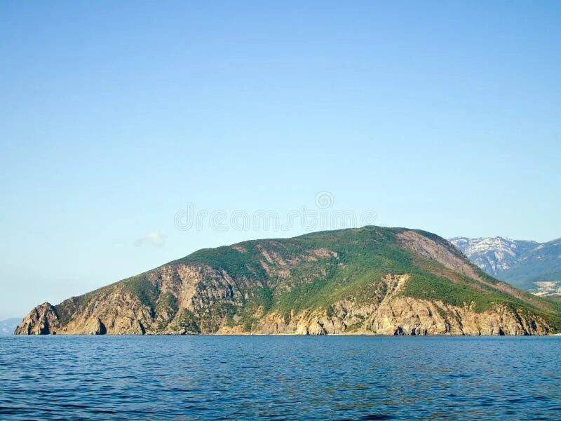 Медведь гора фото Aju-Dag (Bear-mountain). stock image. Image of black - 21555465
