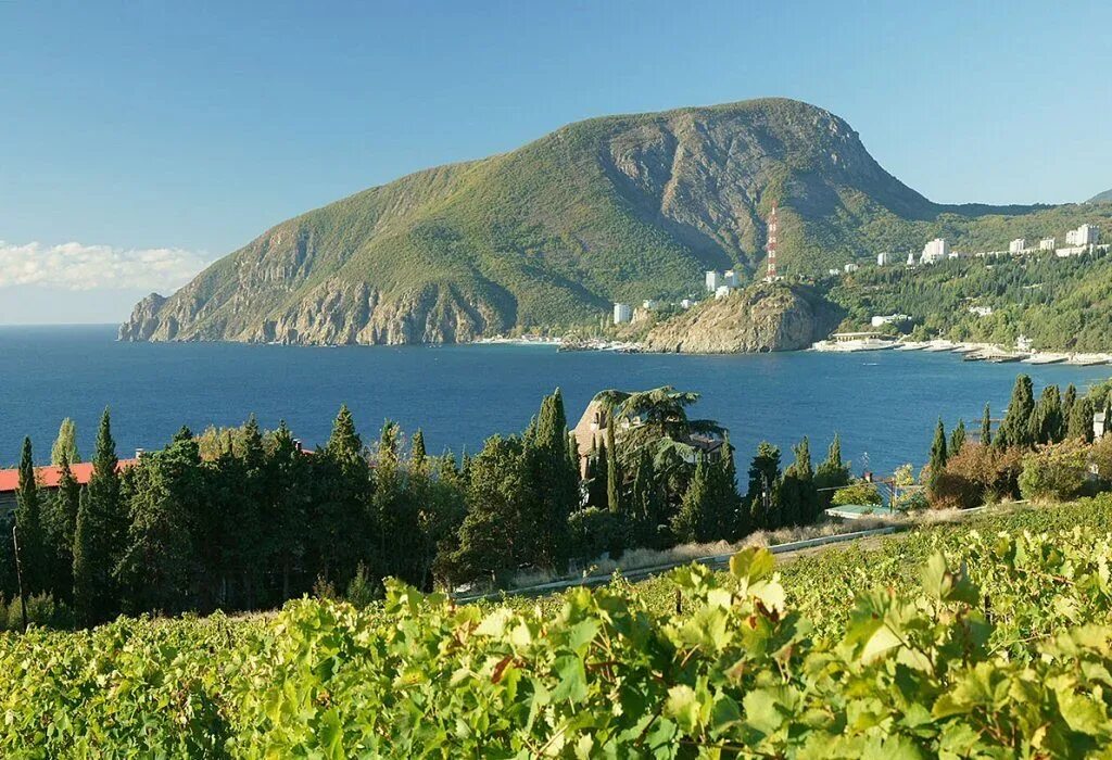 Медведь гора фото Партенит и Аю-Даг. По Крыму. Часть 20 Современные маршруты по историческим места