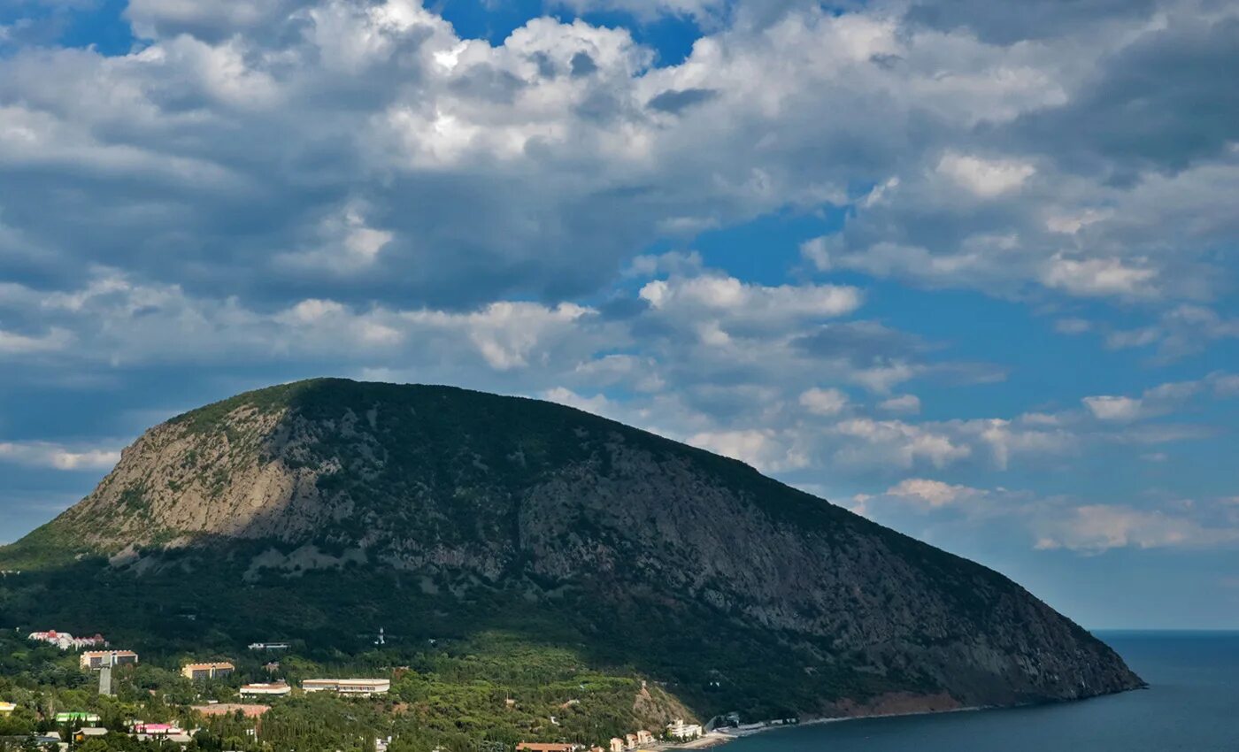 Медведь гора в крыму фото с ногами Гора Аю-даг (Медведь-гора) / Крым сентябрь