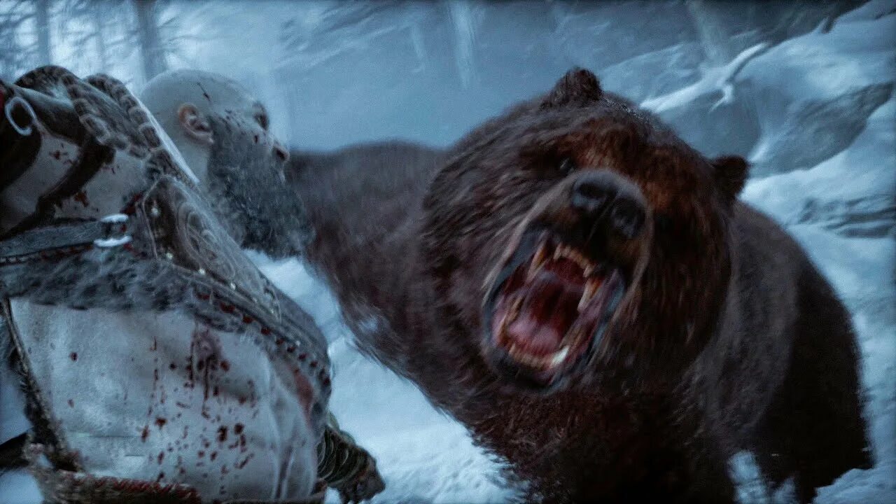 Медведь с паразитами фото Обзор God of War: Ragnarok. Правда-матка без розовых очков и соплей / Компьютерн