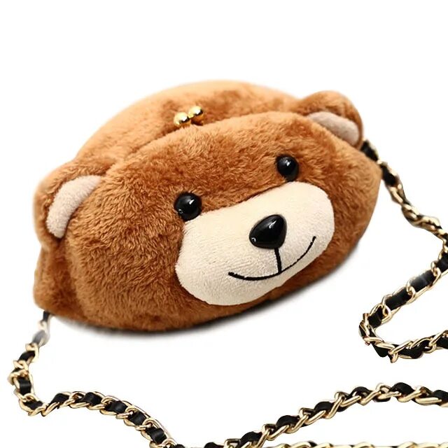 Медведь сумочка Kadınlar için 2016 yeni Sevimli Ayıcık bebek crossbody çanta moda tasarımcısı ça
