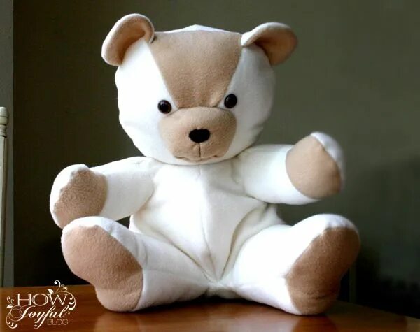 Медведь своими руками фото Tutorial and pattern for the HowJoyful bear Teddy bear patterns free, Teddy bear