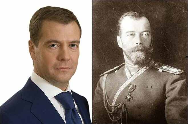 Медведев и николай второй сходство фото Дмитрий медведев и николай 2 - Арт Минск.ру