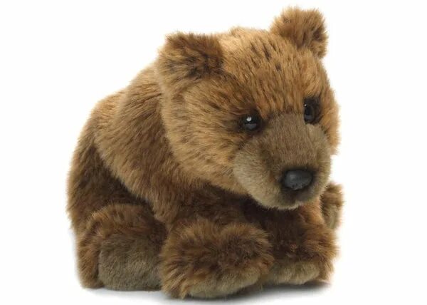 Медведик лесная ул 4 фото и видео Grizzly Bear Floppy 15cm 灰 熊 公 仔 15cm - Panda Shop