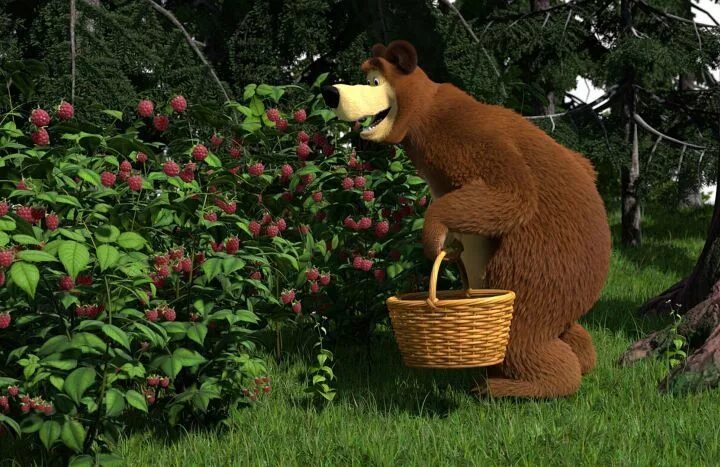 Медведик лесная ул 4 фото и видео Masha and the Bear Wallpapers for Kids