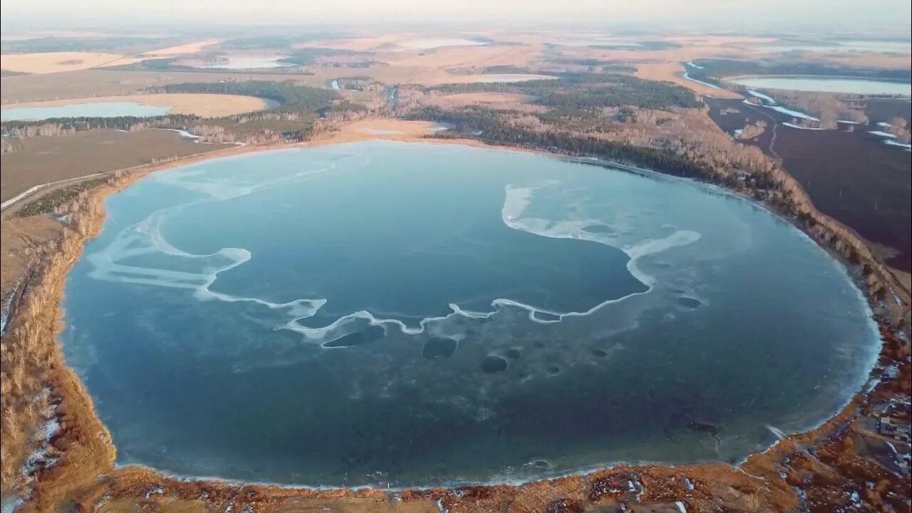 Медвежье озеро фото отзывы деревня Воздвиженка Курганская область (DJI Mavic) - YouTube