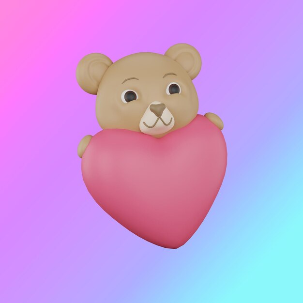 Медвежье сердце фото Page 51 Teddy Bear Heart Images - Free Download on Freepik