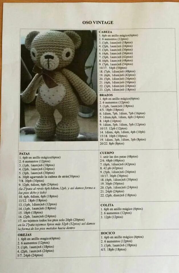 Медвежонок игрушка крючком схемы Pin en amigurumi Amigurumi patrones gratis, Osos de peluche de ganchillo, Patron