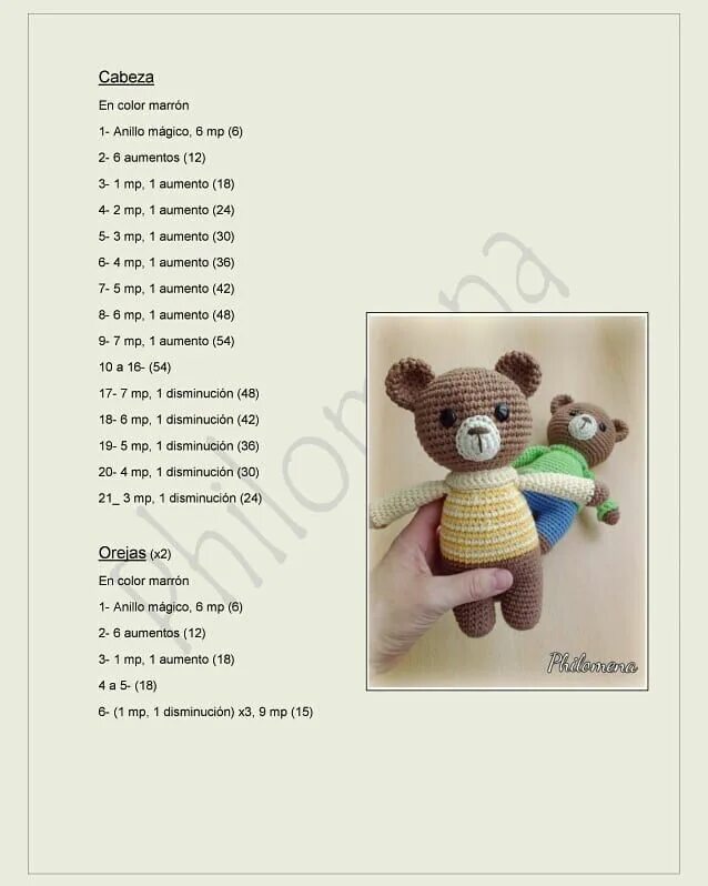 Медвежонок крючком схема и описание амигуруми Pin en amigurumi Osos de peluche de ganchillo, Patrones de oso de ganchillo, Pat