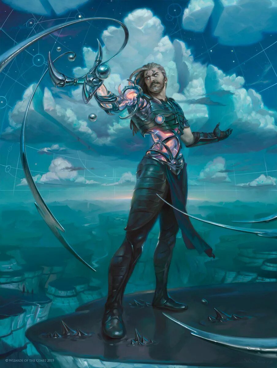 Мэджик арт фото Tezzeret the Seeker (Mythic Edition) Mtg art, Magic art, Concept art characters