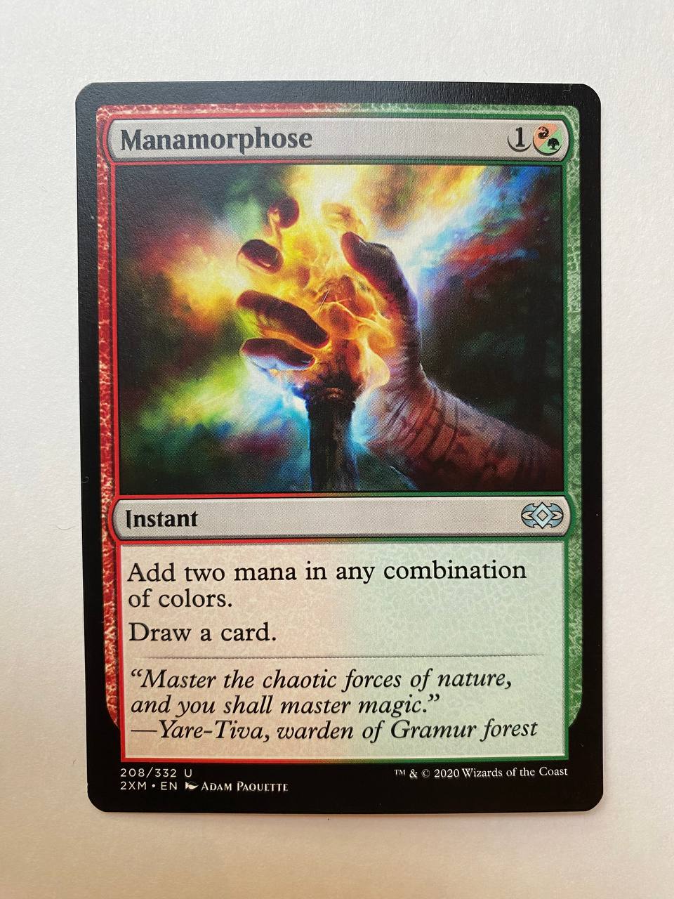 Мэджик настоящий человек как выглядит Manamorphose ✪ Купить на MtgTop.ru