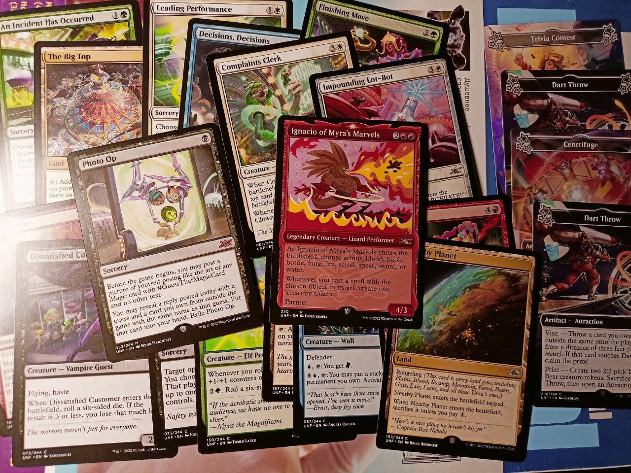 Мэджик настоящий человек как выглядит Пачка карт из Unfinity ✪ Купить на MtgTop.ru