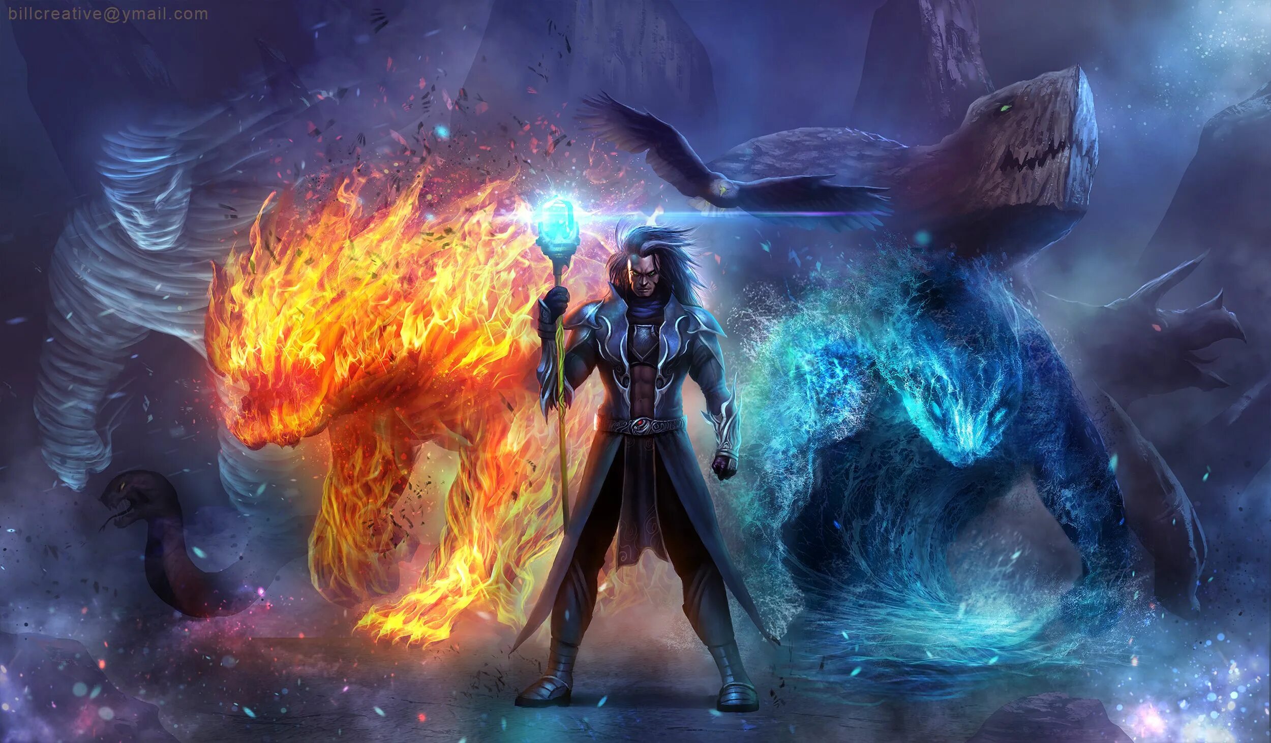 Мэджик настоящий человек как выглядит Fantasy artwork, Dragon pictures, Fire and ice wallpaper